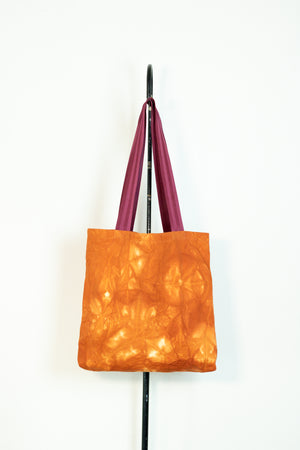 TOTEBAG  TORONJA| MEZCLILLA TEÑIDA