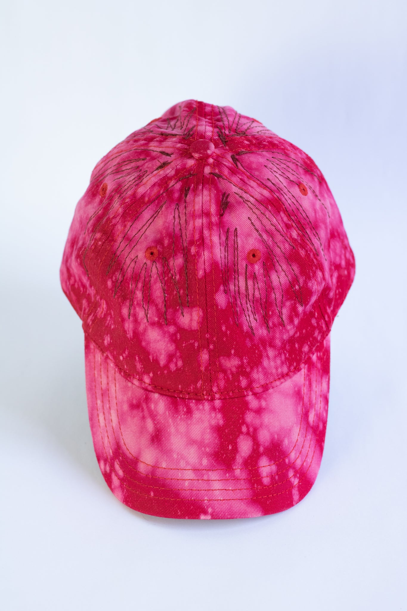 GORRA DECOLORADO SPLAT ROJA C/BORDADO