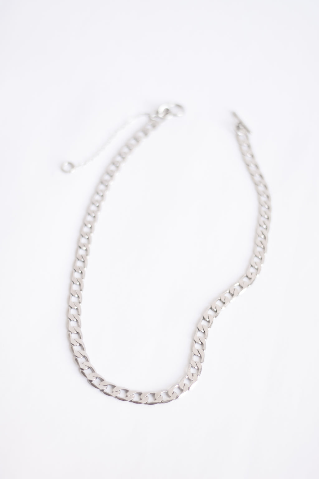 COLLAR CADENA DE RODIO