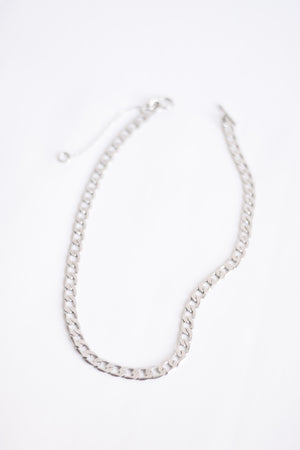 COLLAR CADENA DE RODIO