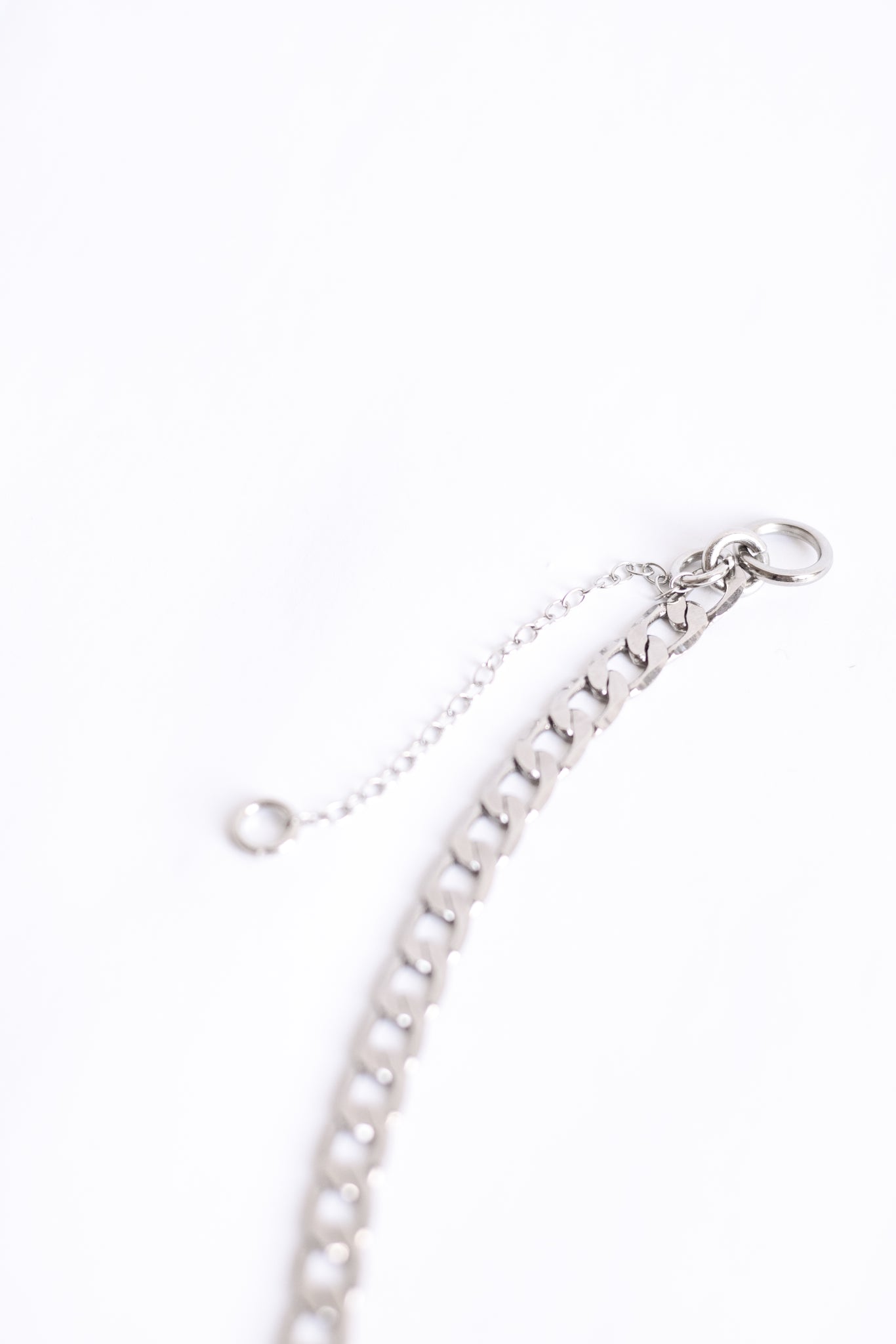 COLLAR CADENA DE RODIO