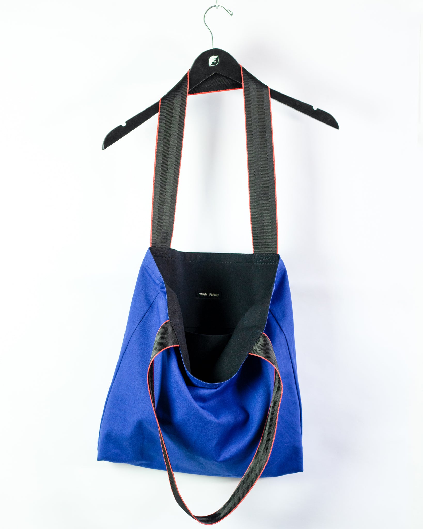 TOTEBAG DUAL | GABARDINA AZUL / NEGRO
