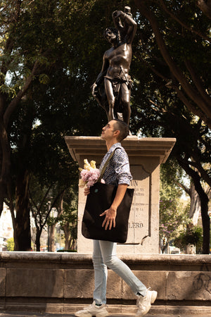 TOTEBAG XOLOTL | MEZCLILLA NEGRA